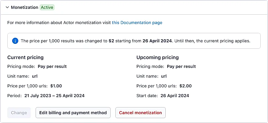 Monetization for community developers